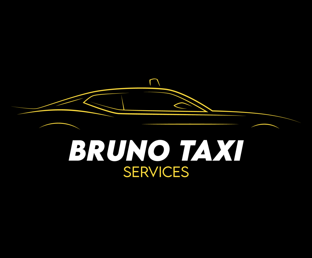 LOGO fond noir - BRUNO TAXI SERVICES LOGO fond noir - BRUNO TAXI SERVICES